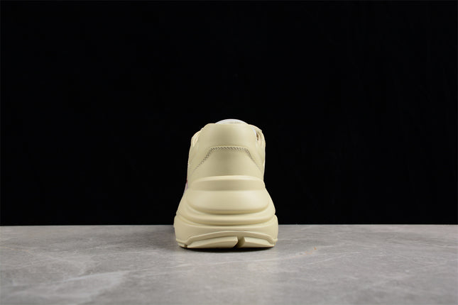 Gucci Rhyton Cream Sneaker with Cartoon Dog Print