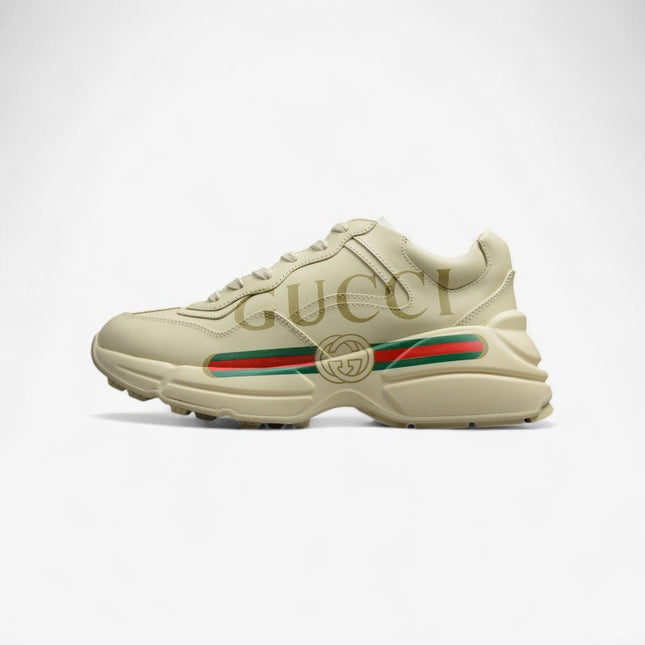 Gucci Rhyton Logo Web Sneaker