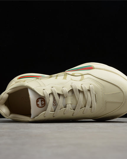Gucci Rhyton Logo Web Sneaker
