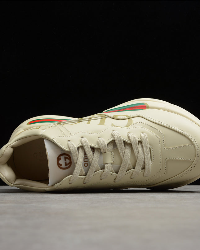 Gucci Rhyton Logo Web Sneaker