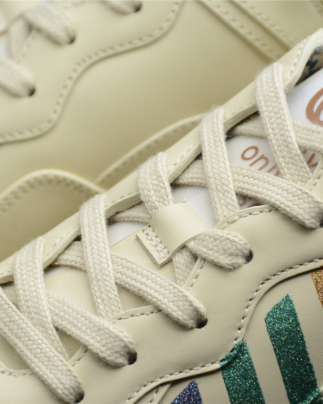 Gucci Rhyton Multicolor Glitter Logo Sneaker