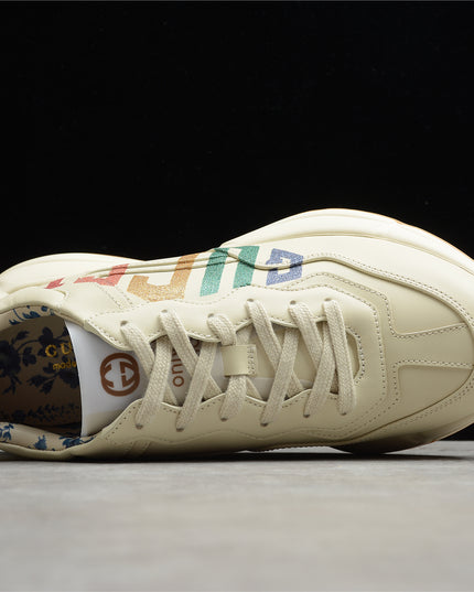 Gucci Rhyton Multicolor Glitter Logo Sneaker