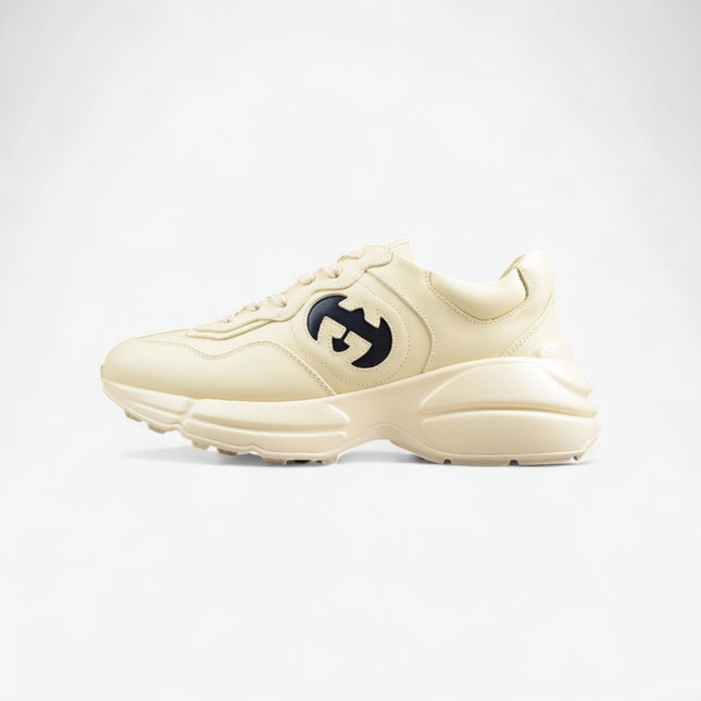 Gucci Rhyton Premium Original Cowhide Chunky Sneakers