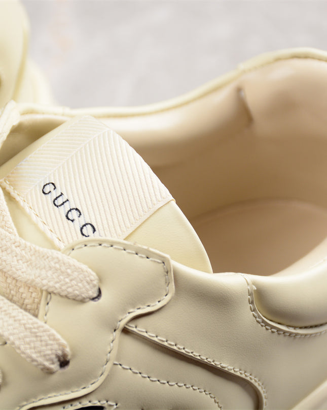 Gucci Rhyton Premium Original Cowhide Chunky Sneakers
