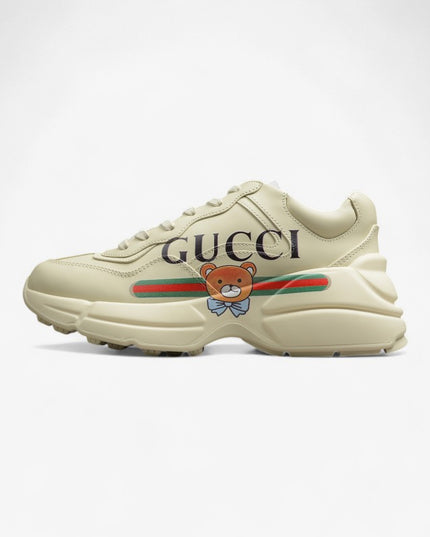 Gucci Rhyton Sneaker – Teddy Bear Motif