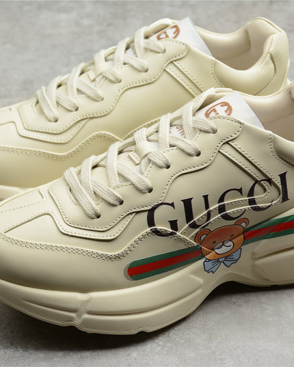 Gucci Rhyton Sneaker – Teddy Bear Motif