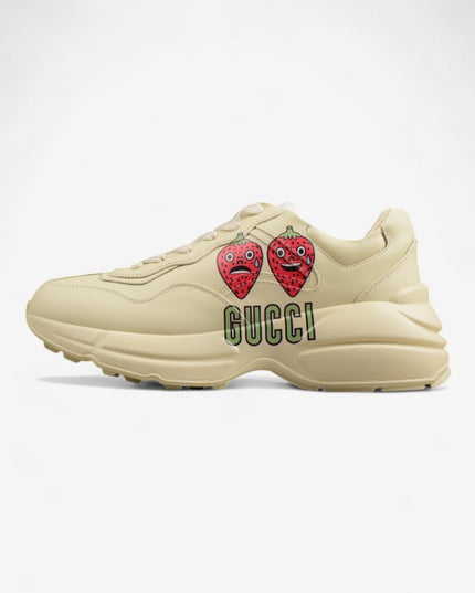 Gucci Rhyton Strawberry Face Sneakers