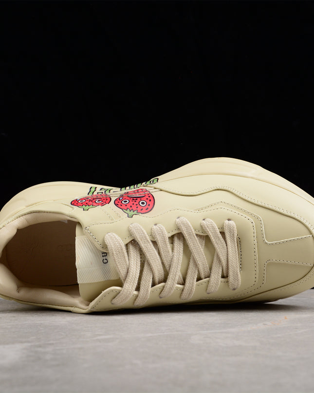 Gucci Rhyton Strawberry Face Sneakers