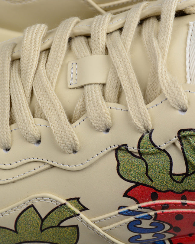 Gucci Rhyton Strawberry Print Sneakers