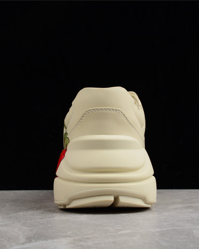 Gucci Rhyton Strawberry Print Sneakers