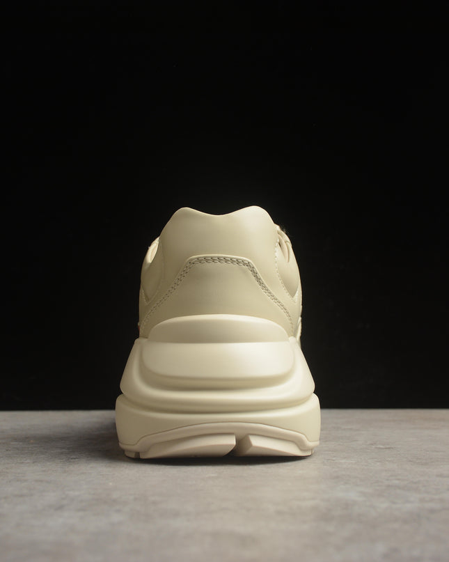 Gucci Rhyton Vintage Leather Horn-shaped Retro Daddy Casual Sports Jogging Shoes