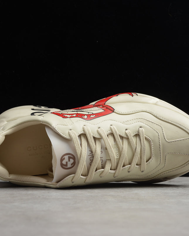 Gucci Rhyton “Screaming Mouth” Sneaker