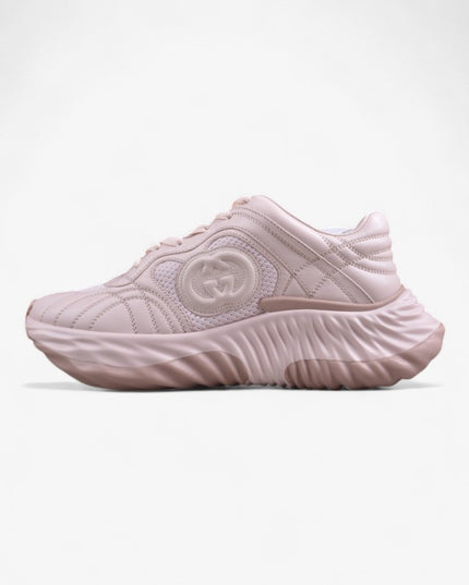 Gucci Ripple Sneakers with Logo & Triple-Color Wave Sole