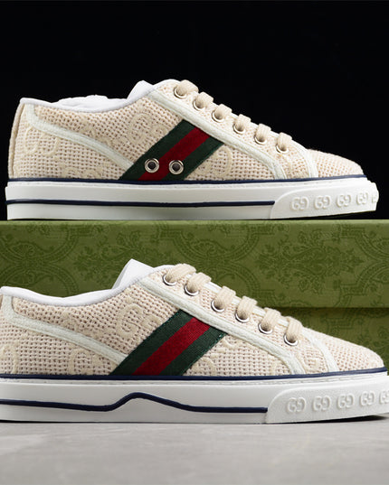 Gucci Screener GG Canvas Sneaker – Natural