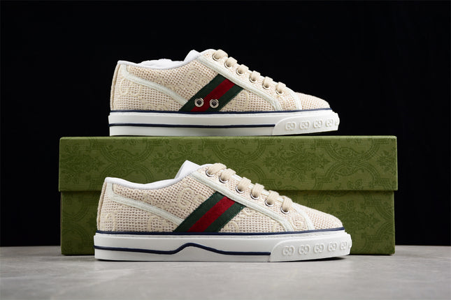 Gucci Screener GG Canvas Sneaker – Natural