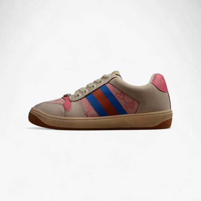 Gucci Screener GG Canvas Sneaker – Pink/Blue