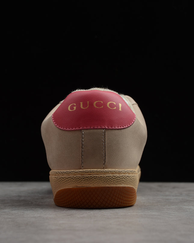 Gucci Screener GG Canvas Sneaker – Pink/Blue