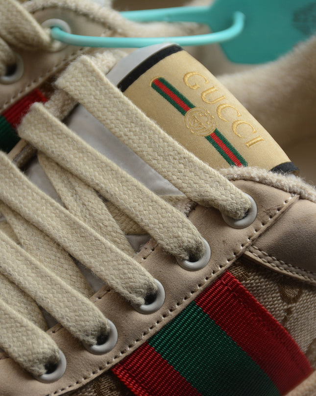 Gucci Screener GG Canvas Sneaker – Vintage Beige