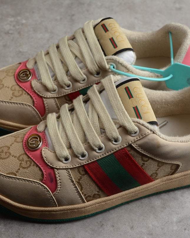 Gucci Screener GG Canvas Sneaker – Vintage Beige