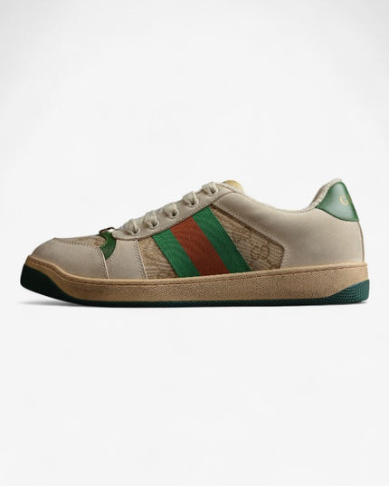Gucci Screener GG Suede Sneaker – Classic Beige