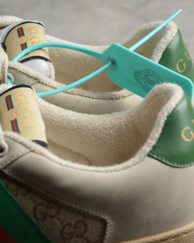 Gucci Screener GG Suede Sneaker – Classic Beige