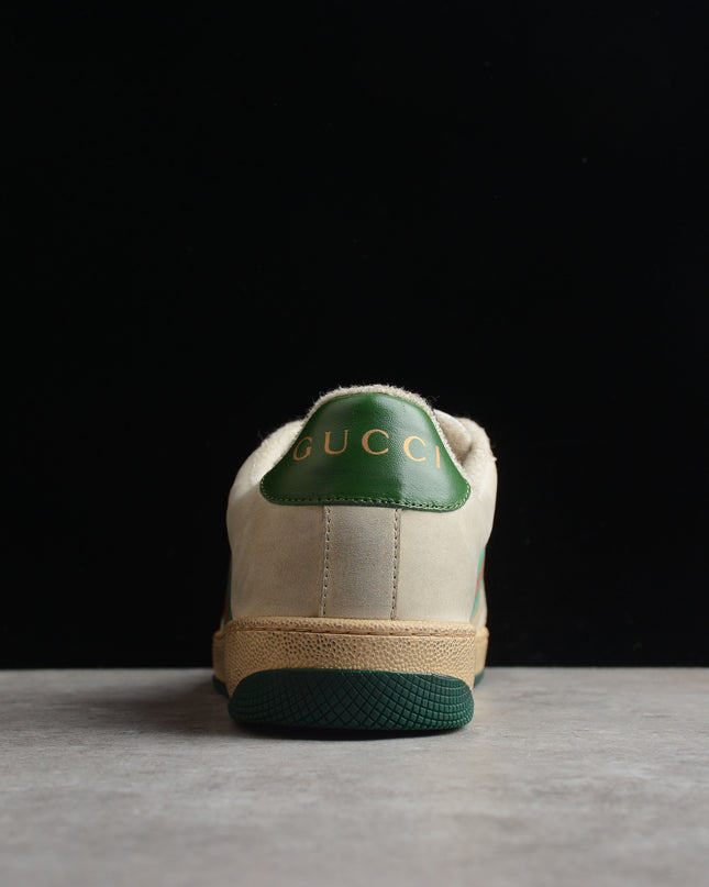 Gucci Screener GG Suede Sneaker – Classic Beige