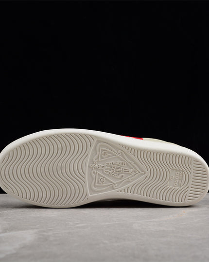 Gucci Screener Leather Sneaker – Red GG Logo