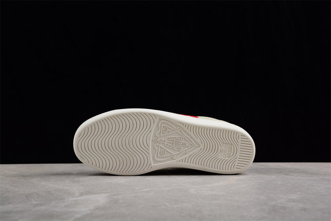Gucci Screener Leather Sneaker – Red GG Logo