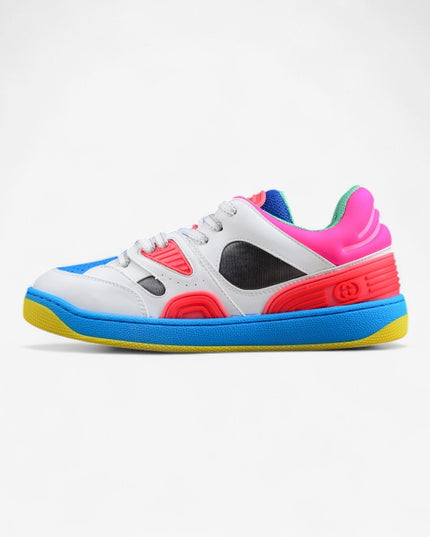 Gucci Screener Neon Pink & Blue Multicolor Sneaker
