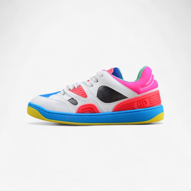 Gucci Screener Neon Pink & Blue Multicolor Sneaker
