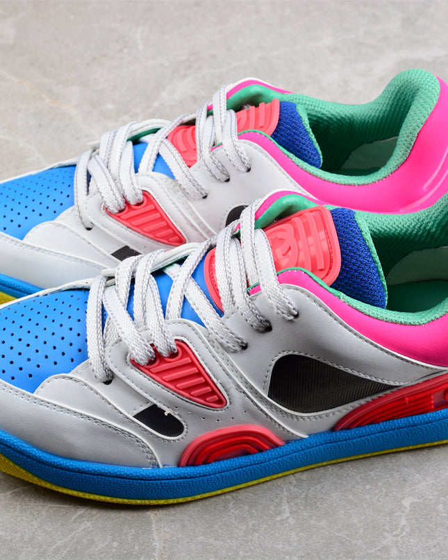 Gucci Screener Neon Pink & Blue Multicolor Sneaker