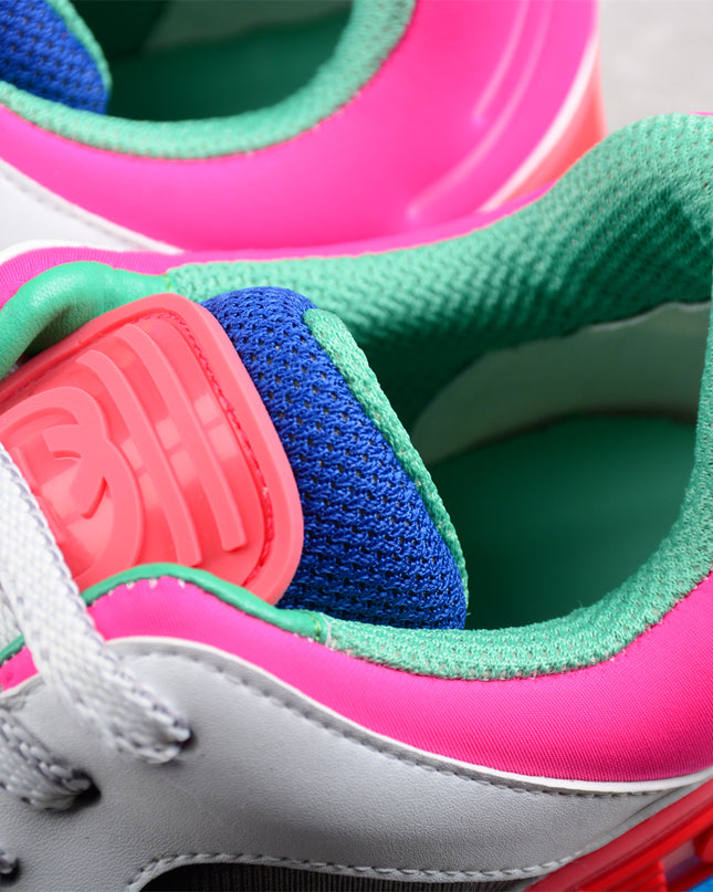 Gucci Screener Neon Pink & Blue Multicolor Sneaker