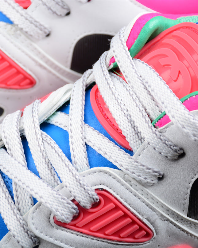 Gucci Screener Neon Pink & Blue Multicolor Sneaker
