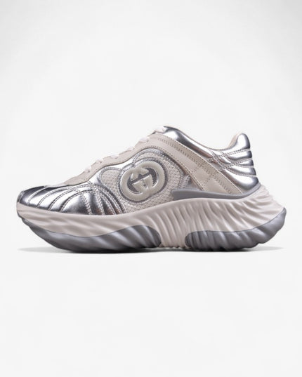 Gucci Screener Silver-White Sneaker