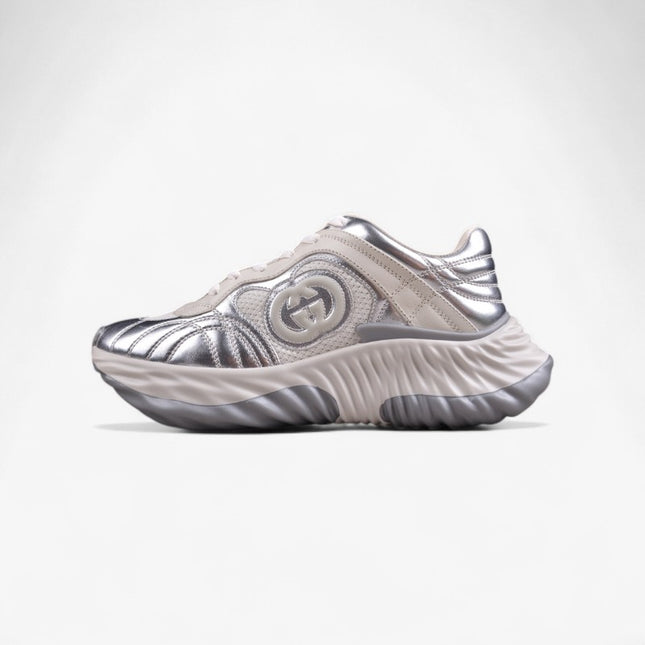 Gucci Screener Silver-White Sneaker