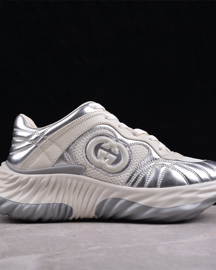 Gucci Screener Silver-White Sneaker
