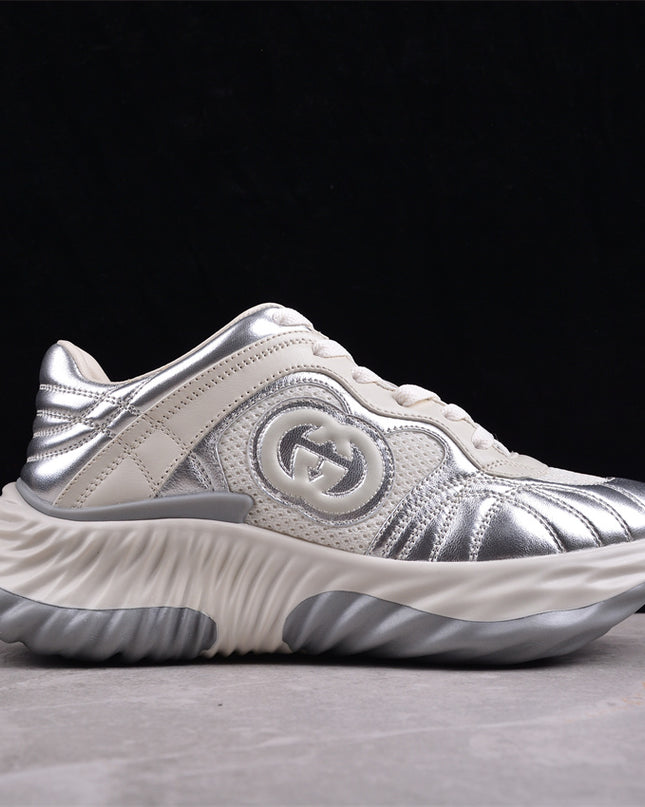 Gucci Screener Silver-White Sneaker