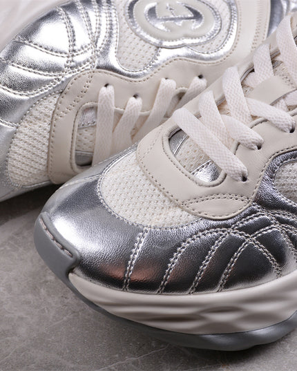 Gucci Screener Silver-White Sneaker