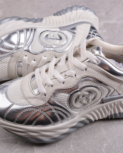 Gucci Screener Silver-White Sneaker
