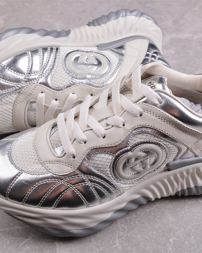 Gucci Screener Silver-White Sneaker