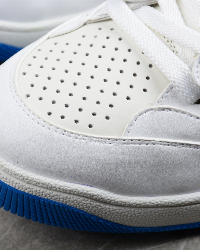 Gucci Screener White Sneaker with Blue Sole