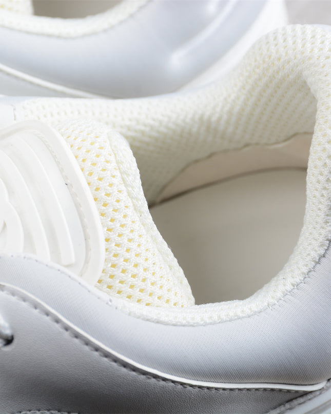 Gucci Screener White Sneaker with Blue Sole