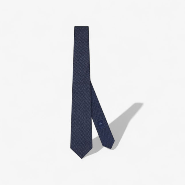 Gucci Silk Jacquard Tie – Navy