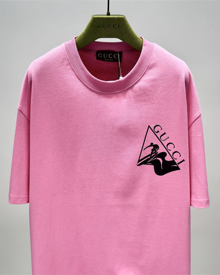 Gucci Ski‑Graphic Printed Cotton‑Jersey T‑Shirt
