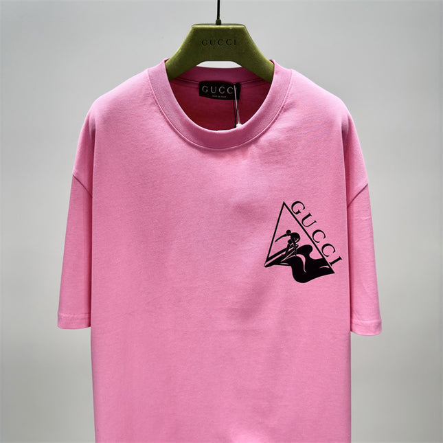 Gucci Ski‑Graphic Printed Cotton‑Jersey T‑Shirt