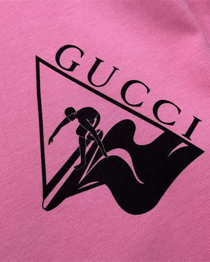 Gucci Ski‑Graphic Printed Cotton‑Jersey T‑Shirt