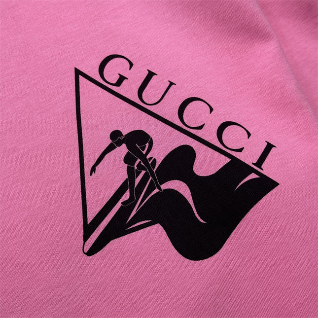 Gucci Ski‑Graphic Printed Cotton‑Jersey T‑Shirt