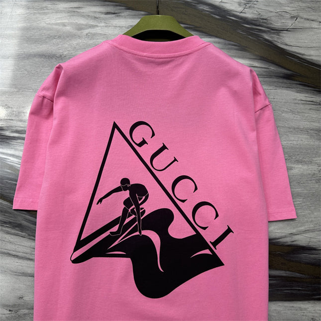 Gucci Ski‑Graphic Printed Cotton‑Jersey T‑Shirt
