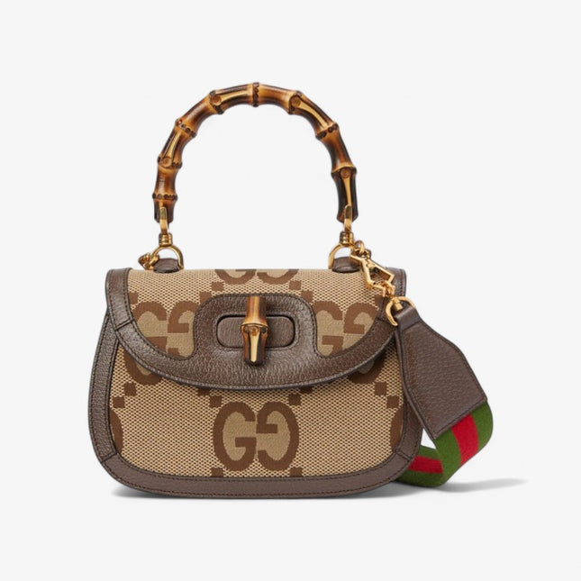Gucci Small Jumbo Bag With Bamboo 675797