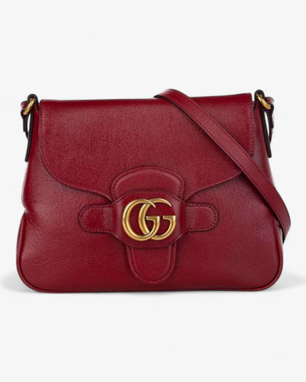 Gucci Small Messenger Bag 648934 – Red Leather